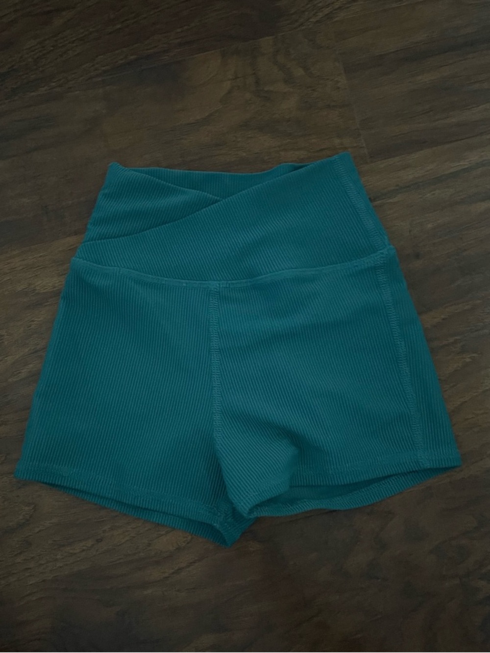 Tiger Friday Ribbed Hot Cross Shorts in Palm